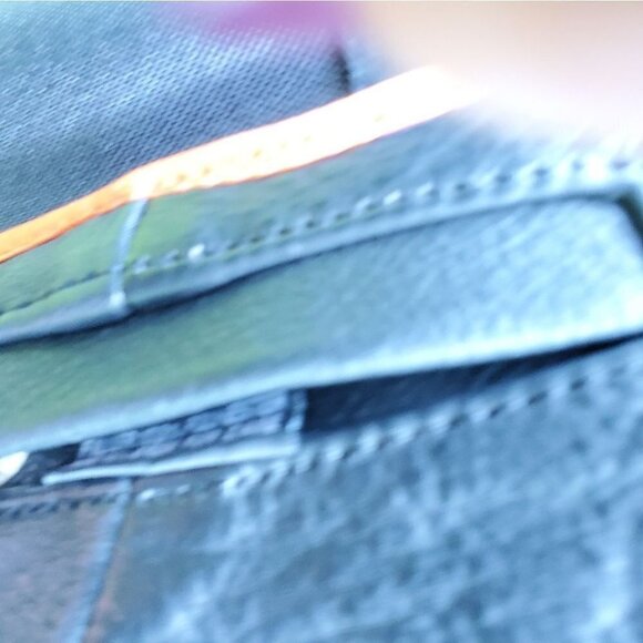 0742. NEW!!!! Genuine Leather Riding Vest in Black w/2 ~Concealed Carry Pockets - Picture 14 of 16